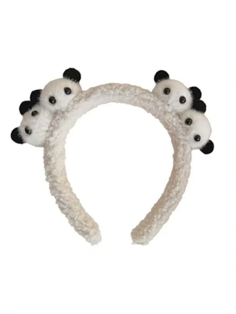Panda Plush Spa Headband
